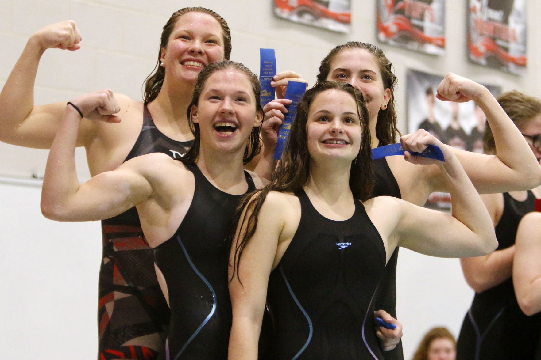 DAC girls swim meet
